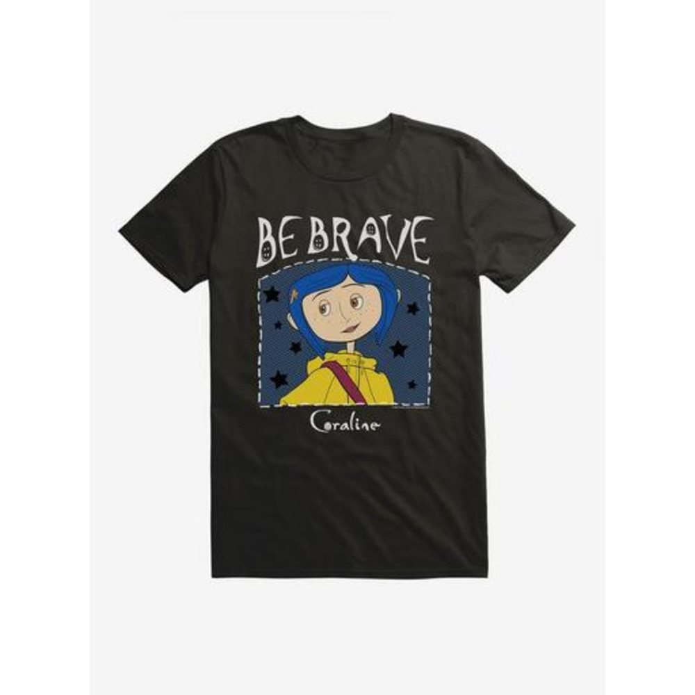 Coraline Be Brave T-Shirt Gift For Fan